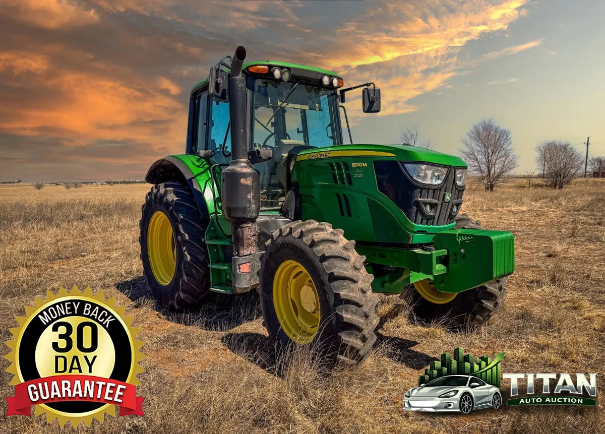 2017 John Deere 6120M Tractor